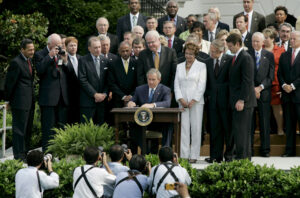 Signing of the Voting Rights Act Reauthorization and Amendments Act of 2006