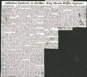 Addiction Epidemic in Harlem:’King Heroin Reigns Supreme’by Rep. Charles Rangel (1971)