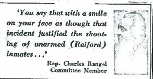 Rep. Charles Rangel on Prisoner Shooting  (1971)