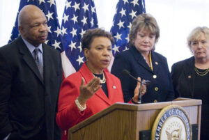 Rep. John Lewis and Rep. Barbara Lee