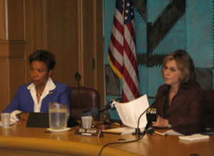 Rep. Barbara Lee and Sen. Barbara Boxer