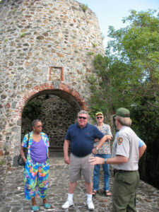 Rep. Donna Christensen and Rep. Norm Dicks Tour National Park on St. John, Virgin Islands
