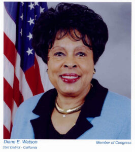 Rep. Diane E. Watson (D-CA)