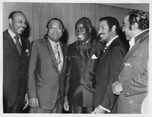 CBC Members in Lusaka with Kenneth Kaunda, President of Zambia