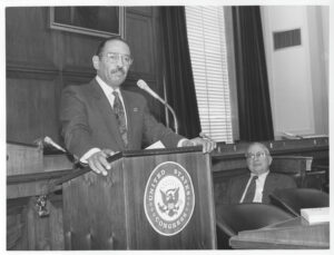 Rep. John Conyers Jr. (D-MI) at a United Auto Workers Luncheon