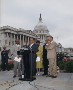 Rep. John Conyers Jr. (D-MI) Speaking at a CBC Press Conference on Police Brutality