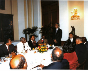 CBC Members with Nelson Mandela