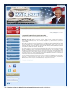 Congressman Scott Speaks Out to Support H.R. 3021