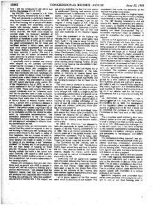 Reps. Louis Stokes, Kweisi Mfume, and Charles Rangel speak in support of Fair Housing Act Amendments (H.R. 1158) – Congressional Record (1988)