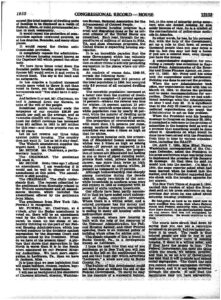 Rep. Adam Clayton Powell on 1955 Housing Act Amendments  – Congressional Record (1955)