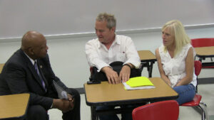 Rep. Elijah Cummings with constituents at foreclosure prevention workshop (2012)