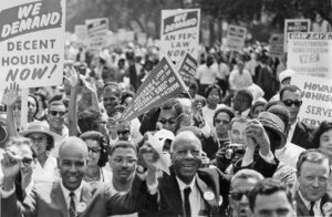 Protesters at the March on Washington for Jobs and Freedom (1963)