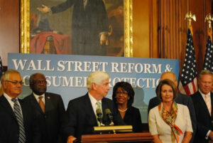 Press conference after enrollment ceremony for Wall Street Reform and Consumer Protection Act (2010)