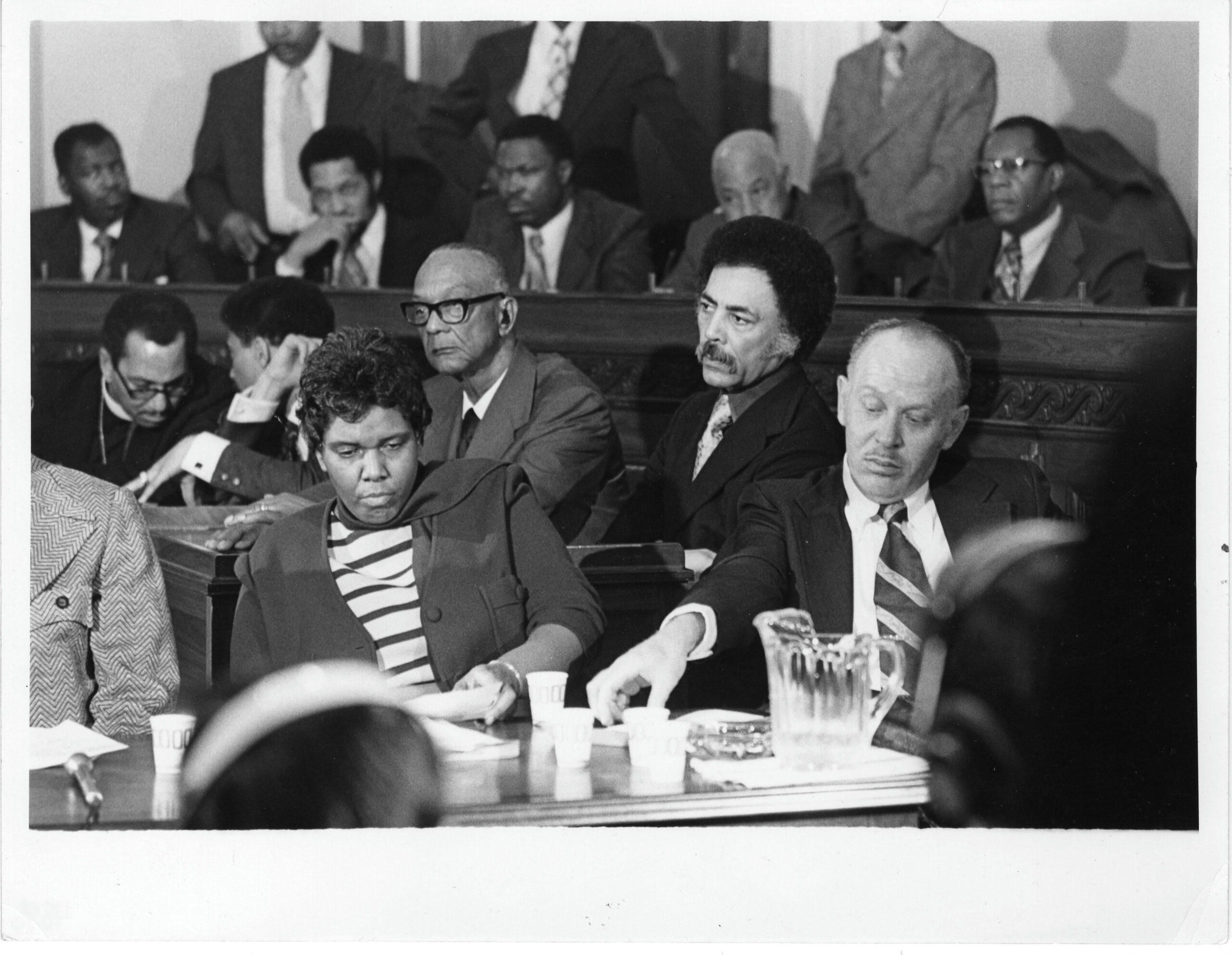 Rep. Barbara Jordan (D-TX) at the Watergate Hearing