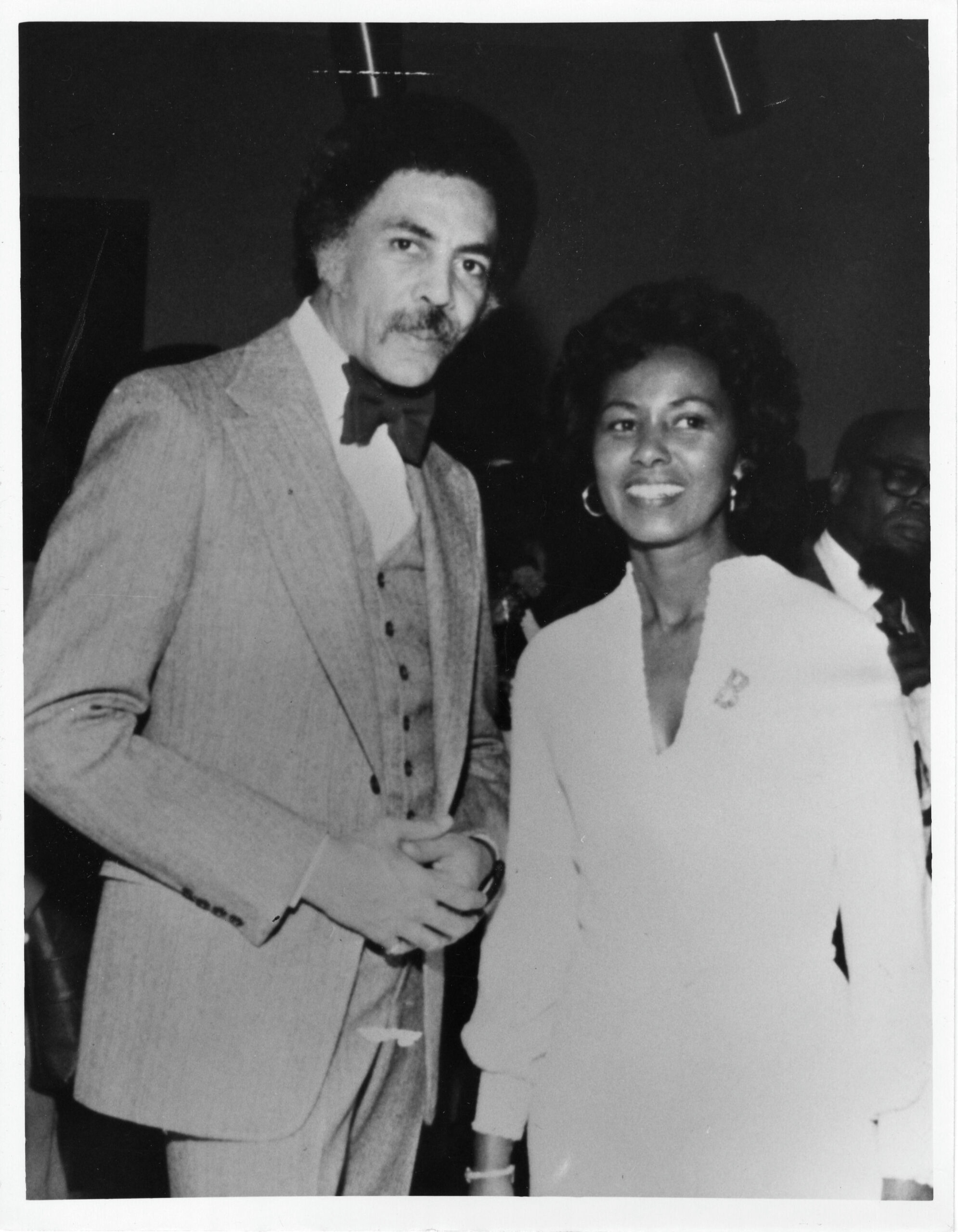 Rep. Ronald V. Dellums (D-CA) and Rep. Yvonne B. Burke (D-CA)