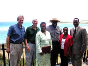 Del. Donna Christensen with National Park Service Officials at Salt River National Park and Ecological Preserve