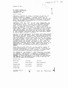 Letter to George Crockett regarding H.R. 1392